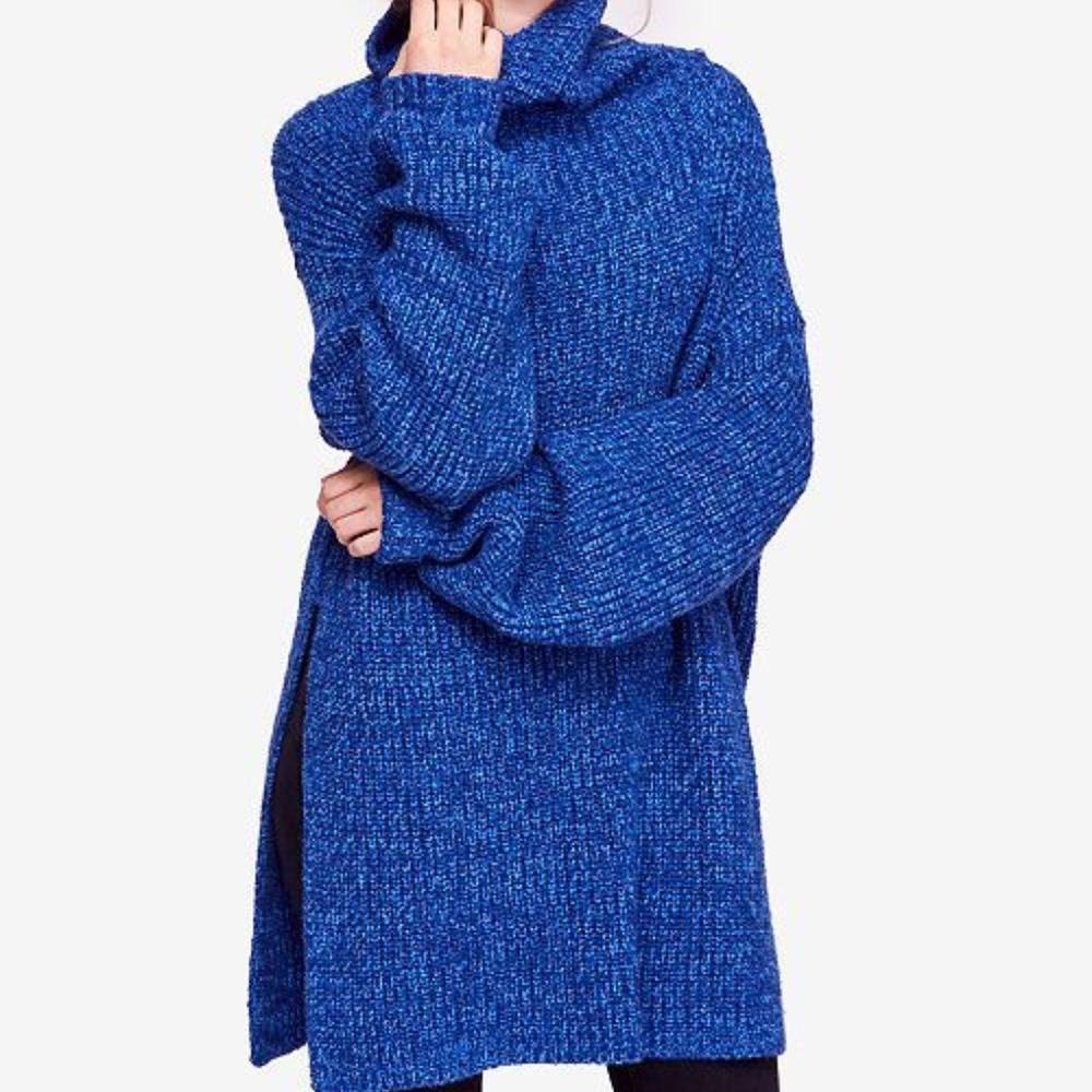 Free People Eleven Sweater in Blue